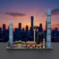 MOC-199235 Beijing skyline building street scene series building block toy model ornaments