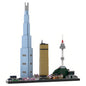 MOC-200548 Seoul Skyline Street View Building Blocks Toy Model Gift Ornament