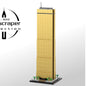 MOC-202035 Hanwha Building 63 architectural model 1:800 building block puzzle model