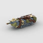 MOC-207748 tank vehicle military series assembled building blocks educational toy model ornaments
