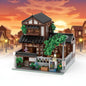 MOC-207865 Traditional Japanese-style residential modular building series building block model ornaments