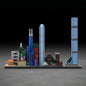 MOC-209850 Hong Kong skyline building street scene series building block puzzle model ornaments