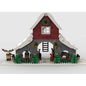 MOC-210449 Puzzle Christmas holiday assembled building blocks reindeer stable model building series