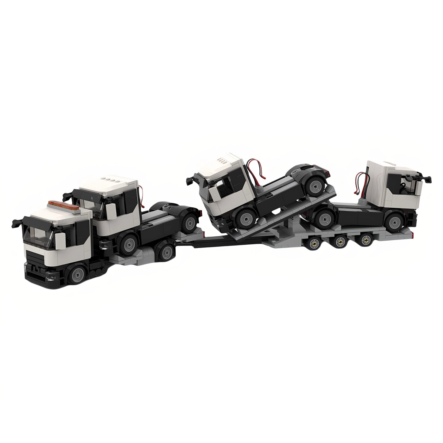 MOC-221605 transport truck building block educational toy model gift ornament