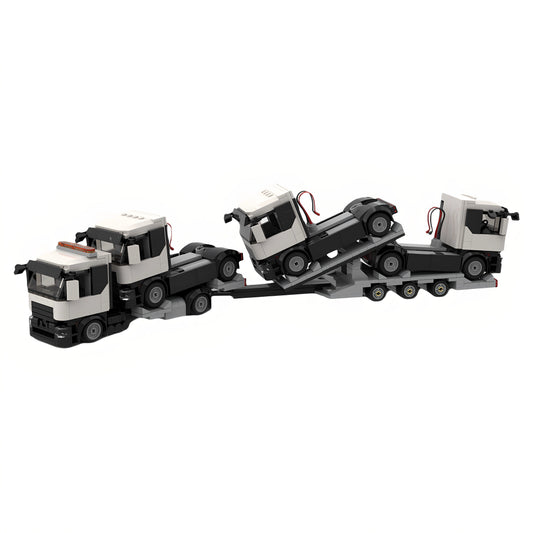 MOC-221605 transport truck building block educational toy model gift ornament