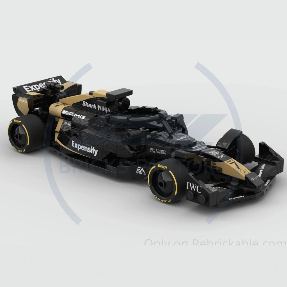 MOC-223044 Racing F1 APXGP racing series building block puzzle model ornaments