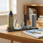 MOC-224059 Montreal skyline street view building assembled building block toy model