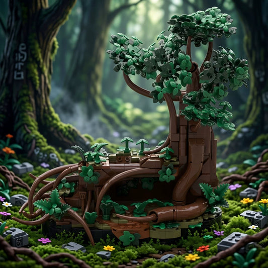 MOC-224148 The first encounter with The Hobbit and The Lord of the Rings building block model ornaments