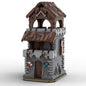 MOC-225975 Medieval Architecture City Guard Series Tower Defense Toys Festival Atmosphere Building Blocks DIY