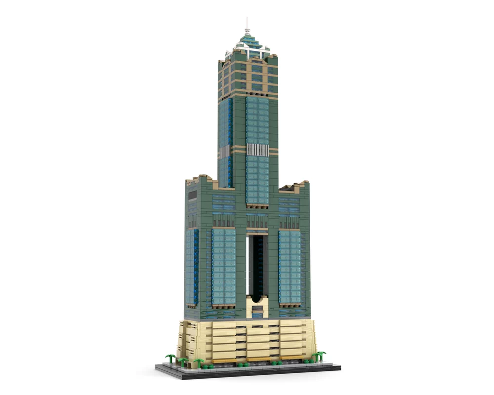 MOC-228175 assembled building block building puzzle building series toy tower model gift