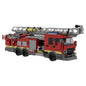 MOC-229280 Fire Truck Ladder Truck Building Blocks Educational Toy Model Gift Ornament