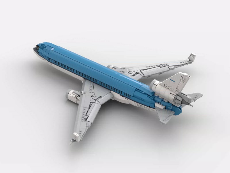 MOC-230176 Aircraft MD-11 building block puzzle Royal Dutch Airlines model toy