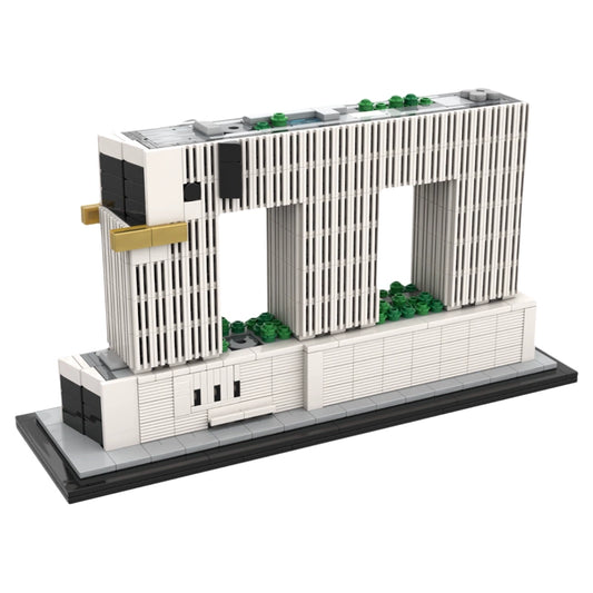 MOC-237294 Elephant Building 1:800 scale building block educational toy model gift