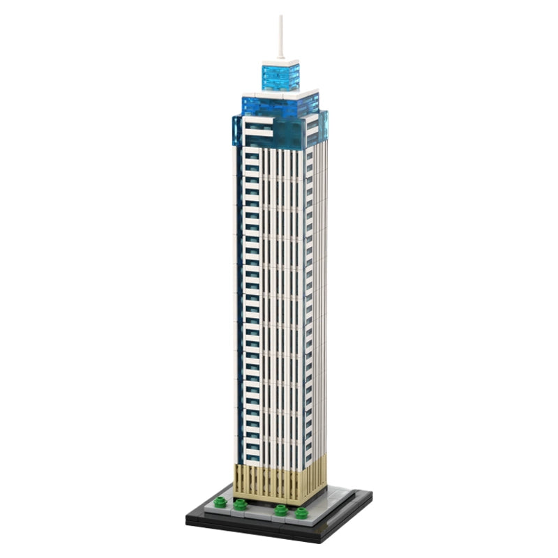 MOC-237330 Dezalmhavn 1:800 scale building block educational toy model
