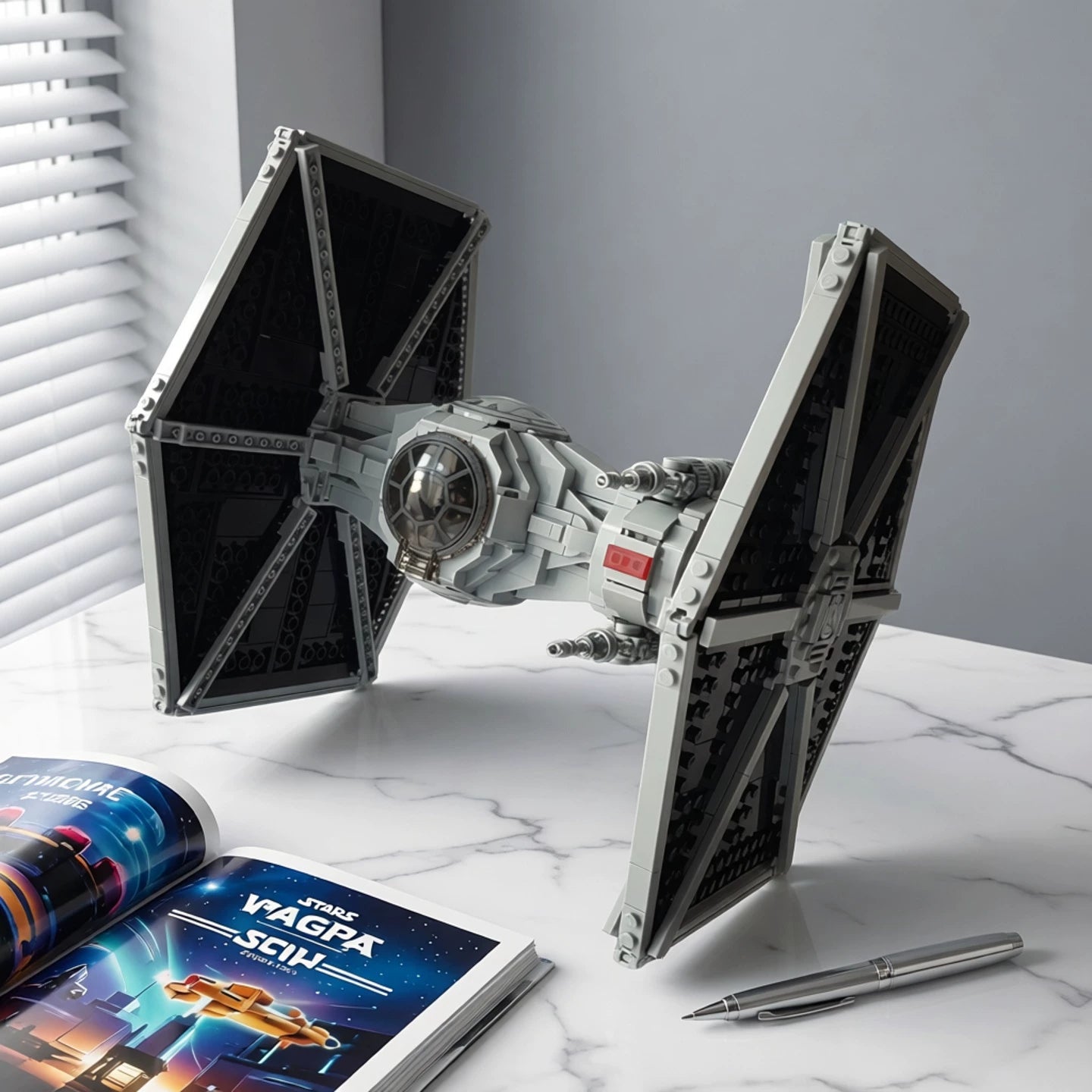 MOC-23822 Star Wars series fighter spaceship building blocks educational toy model gift ornaments