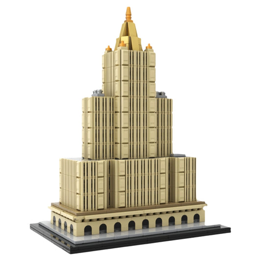 MOC-239057 New York Building 1:800 scale building block educational toy model ornaments