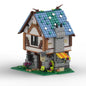 MOC-239963 building block building series medieval blacksmith castle educational toy model
