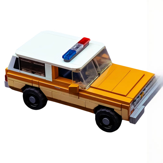 MOC-242476 Stranger Things car sports car building blocks educational toy model gift ornament