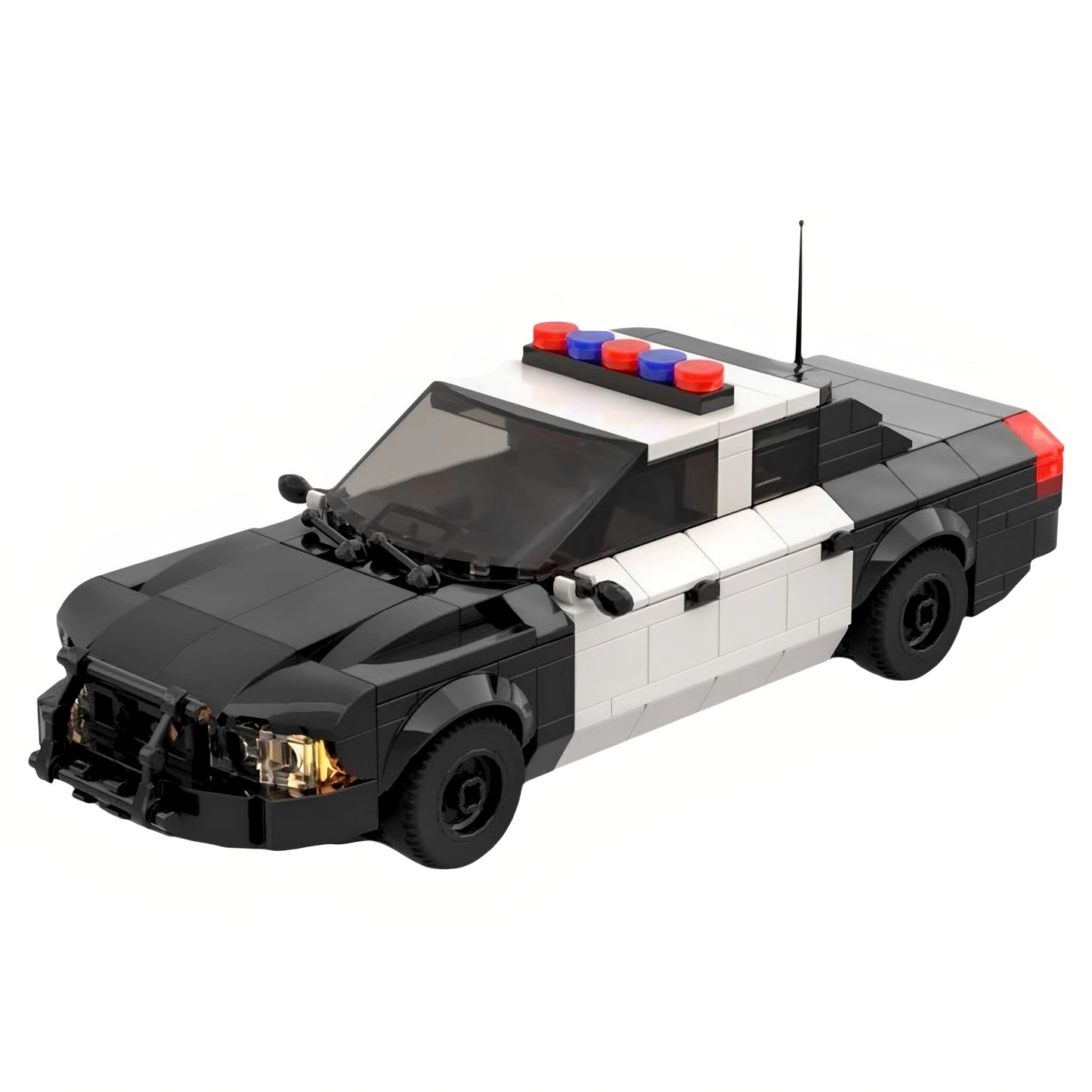 MOC-243540 Car Victoria Police Interceptor Car Building Blocks Toy Gift Ornament
