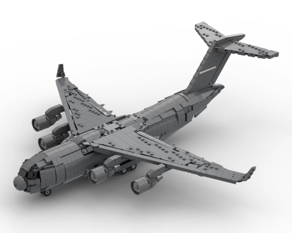 MOC-245239 Aircraft Globemaster Transport Aircraft Building Blocks Educational Toy Model Ornament