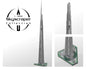 MOC-246046 Jeddah Tower 1:800 scale Kingdom Tower skyscraper building block model