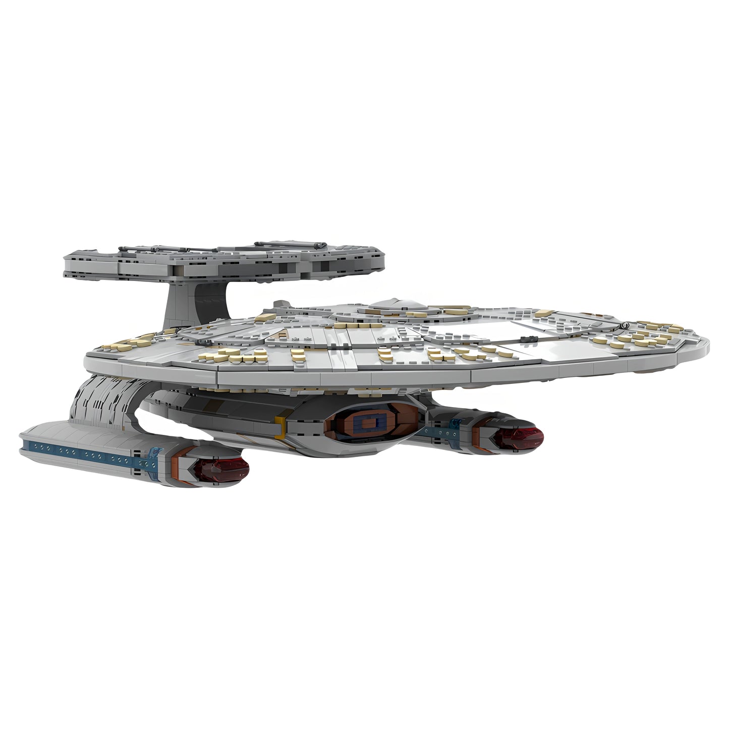MOC-247029 Ship Nebula-class interstellar building blocks educational toy model gift ornaments