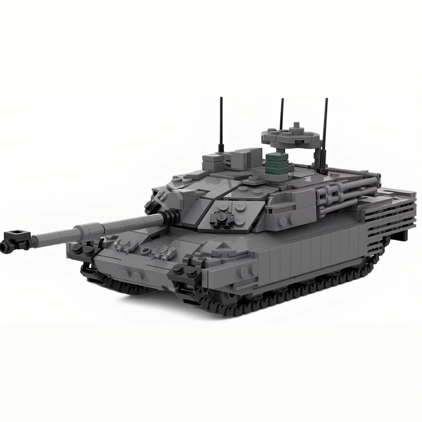 MOC-250079TES tank 1/45 scale building block educational toy model gift ornament
