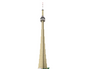 MOC-250102 Architectural TV Tower 1:800 scale model building block educational toy model