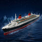 MOC-256163 Passenger ship large cruise ship building blocks educational toy model gift ornaments