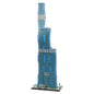 MOC-256851 St. Regis Chicago 1:800 scale building blocks toy gift ornaments
