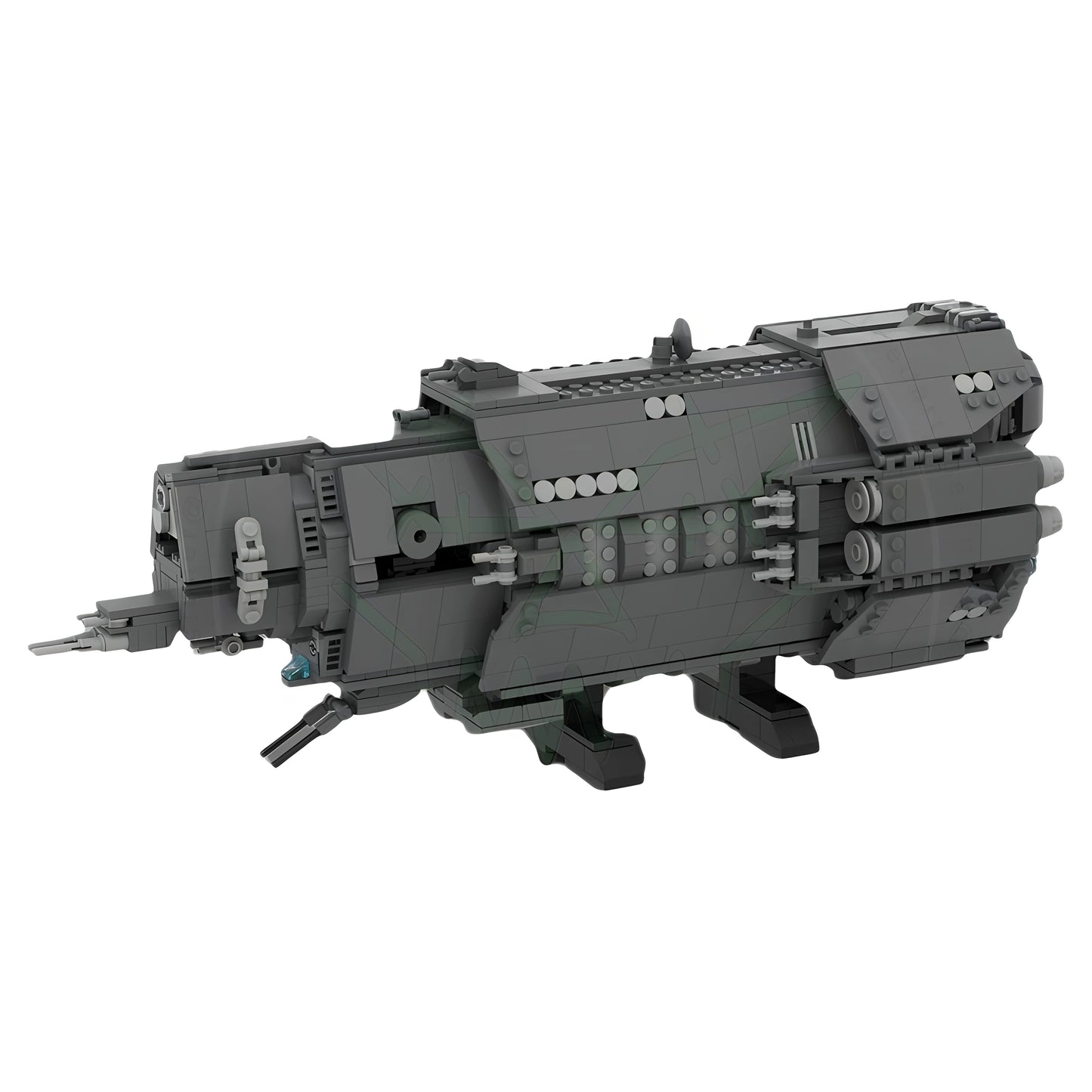 MOC-38471 Halo spaceship science fiction series building blocks educational toy model gift ornaments