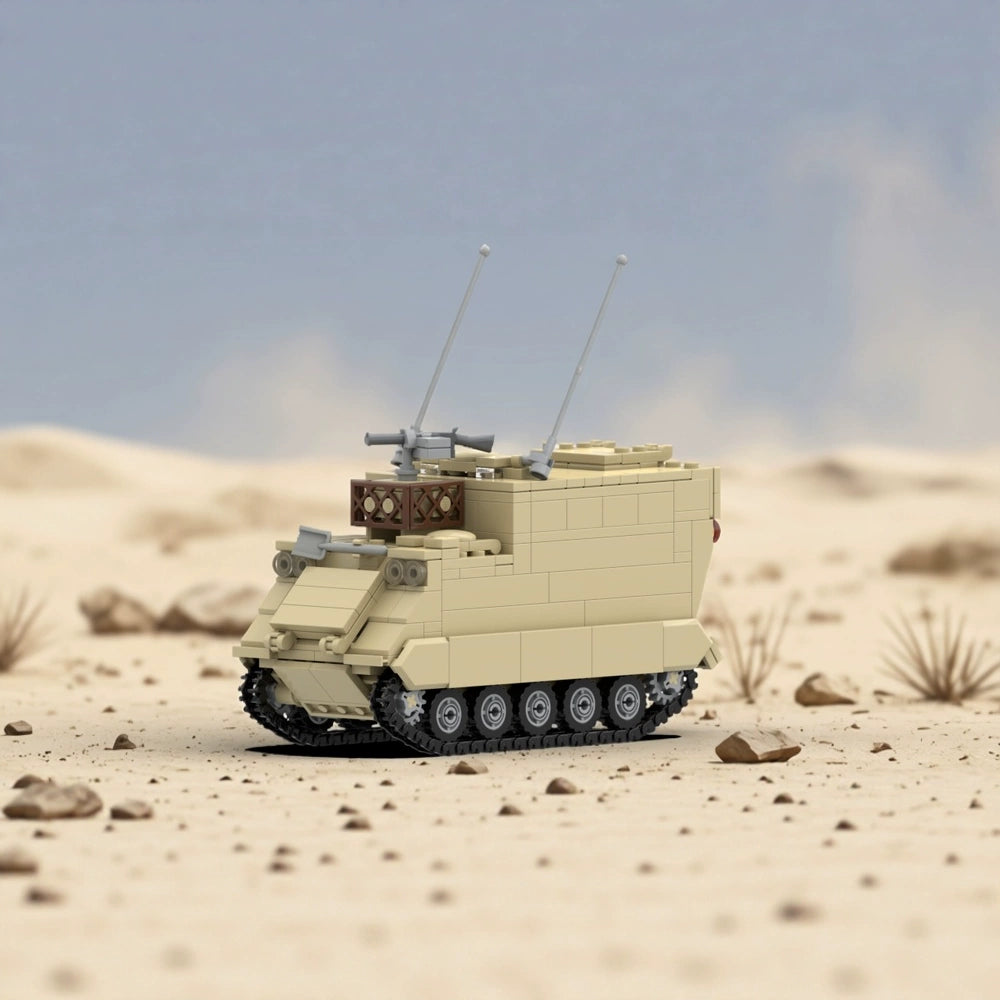 MOC-39699 military series car assembled building blocks educational toy model gift ornaments