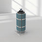 MOC-41207 Architecture Street View Skyscraper Modular City Building Block Model Ornaments