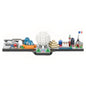 MOC-43102 building blocks Epcot Skyline educational toy model gift ornaments