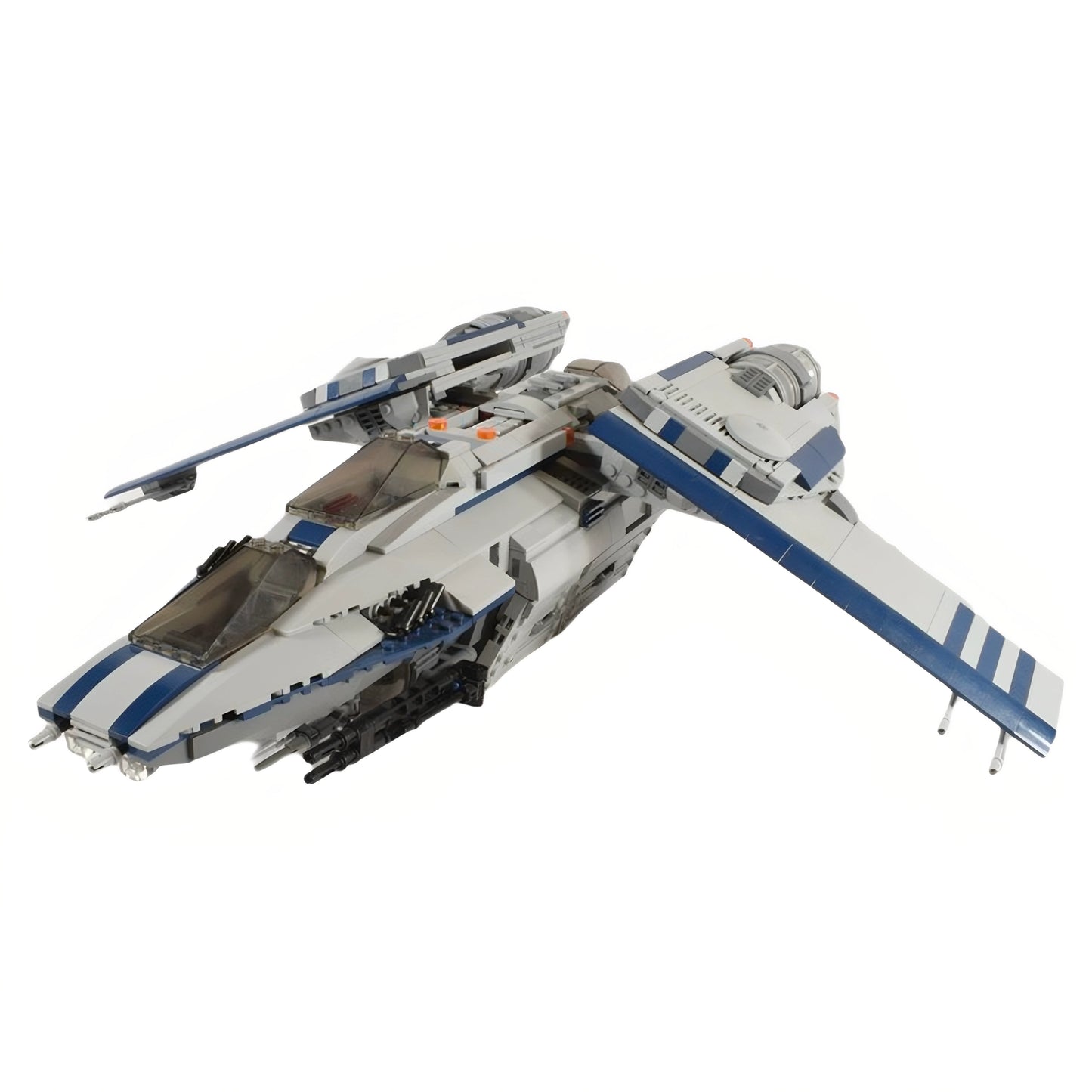 MOC-45675 aircraft assault transport ship building block educational toy model gift ornament