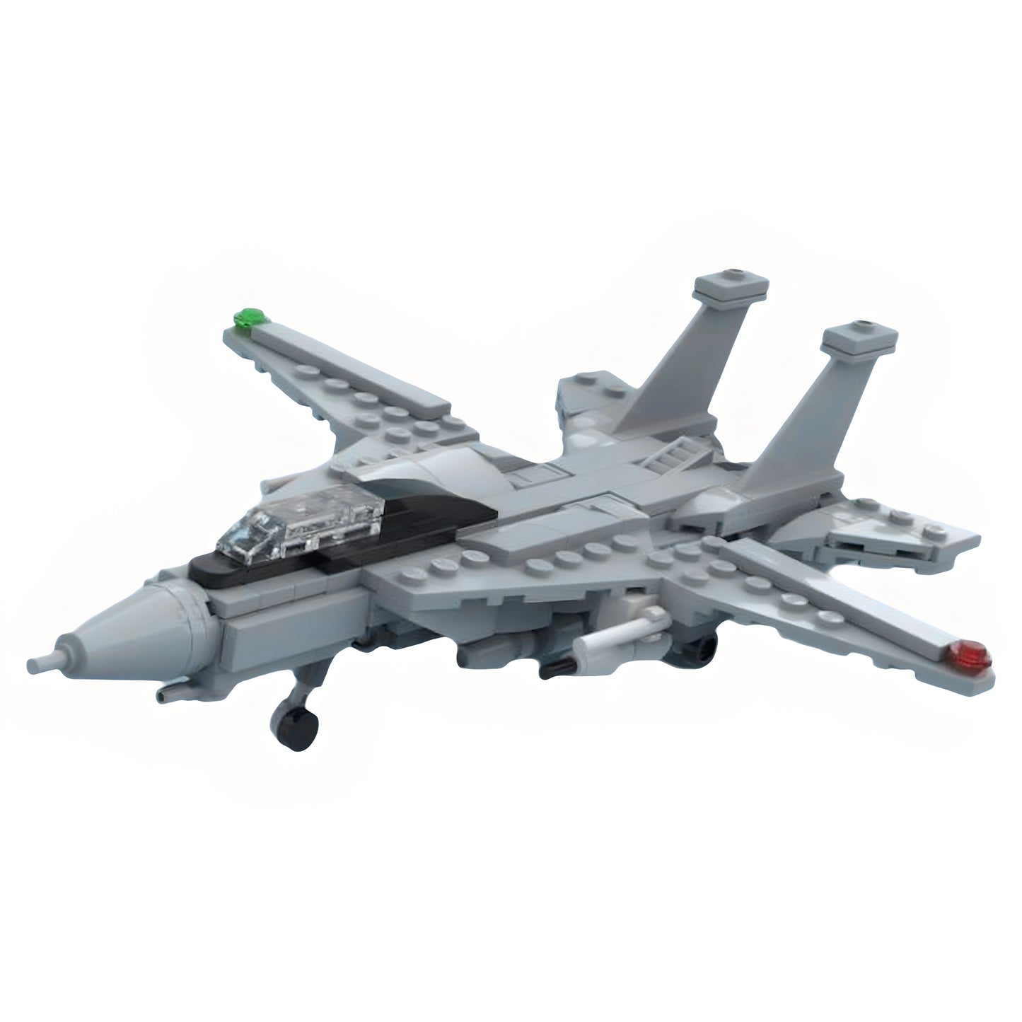 MOC-46485 Tomcat Mini Fighter Building Blocks Educational Toy Model Gift Ornament