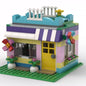 MOC-49504 building block 10698 flower shop decoration ornaments