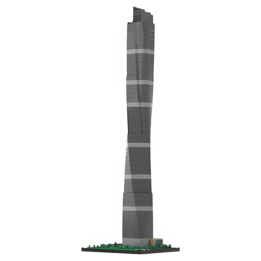 MOC-50351 Shanghai Tower 1:650 scale building block toy model gift ornament