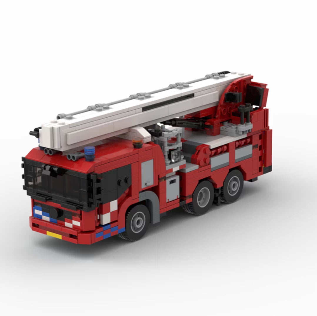 MOC-55291-Fire truck aerial work platform, elevator - Mercedes-Benz