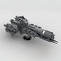 MOC-55324 heavy frigate Halo Midi scale building block puzzle model ornaments