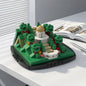 MOC-59821 Mini Bah¨¢'¨ª World Center Building Street View Building Block Model Ornament
