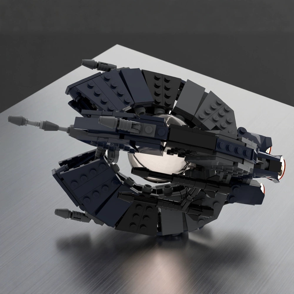 MOC-62997 robot fighter assembled building blocks educational toy model gift ornaments