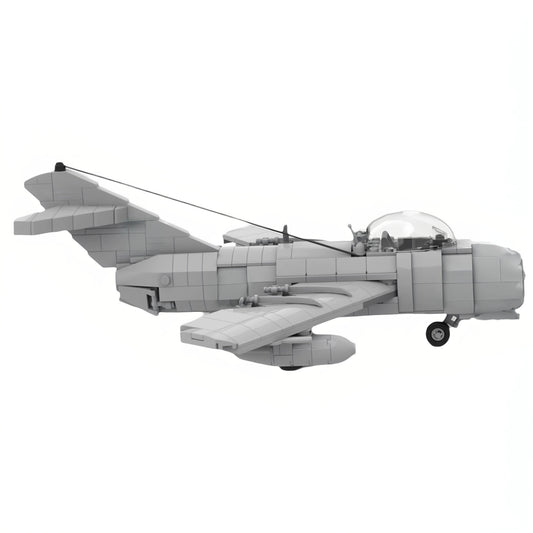 MOC-69395 Aircraft Mikoyan-Gurevich building block toy model gift ornament
