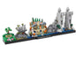 MOC-74761 assembled Lord of the Rings movie The Fellowship of the Ring skyline model building block model