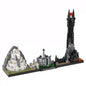 MOC-76149 Return of the King Architecture Series Skyline Building Block Model Gift Ornament