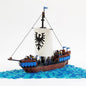 MOC-79227-Black Snake - Medieval Gear Ship Bricks