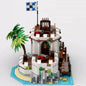 MOC-79638 Pirate Empire reinforced outpost building modular building block toy model