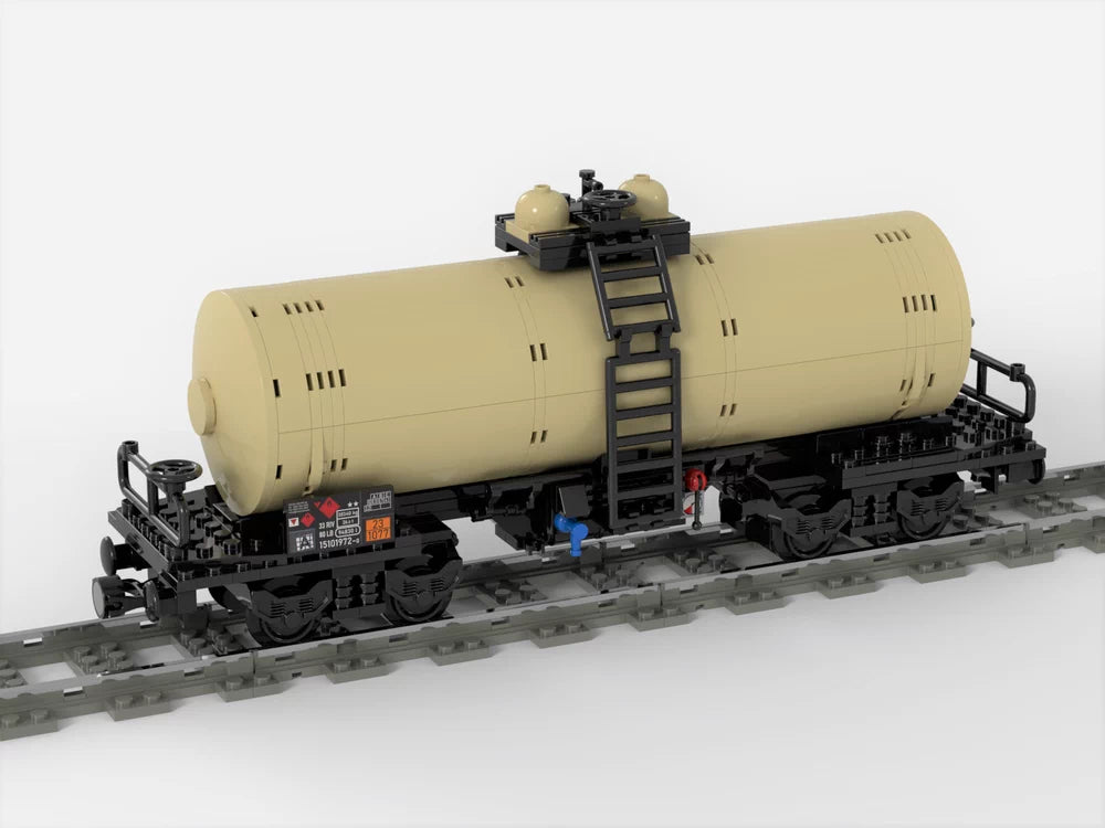 MOC-81220 assembled building blocks tank truck educational toy model gift ornaments