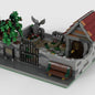 Cemetery building block toys MOC-85128