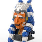 MOC-87040 creative helmet building blocks educational toy model gift ornament